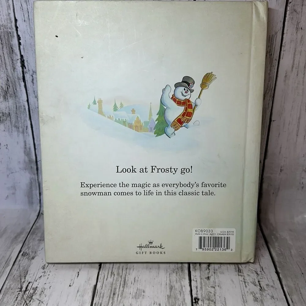 Hallmark Frosty the Snowman Recordable Storybook‎ Book 2011 ~ Tested, Works READ